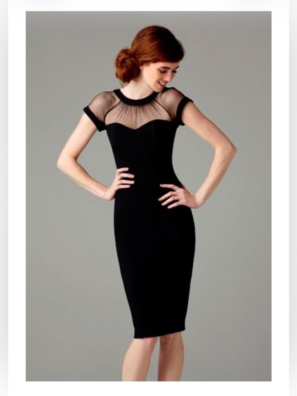 Maggy London the Illusion Dress little black dress. Closet Must